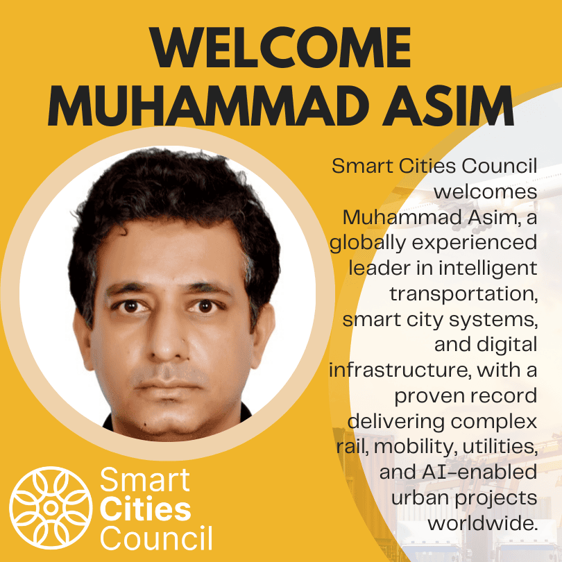 Smart Cities Council Welcomes Muhammad Asim
